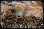 Memories of the Chicago Fire; Julia Lemos, Oil Painting, 1912 (ichi-62293)