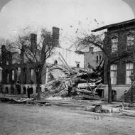 Southern Limit of the Great Fire of 1871; from a Stereograph, 1871 (ichi-02745) Southern Limit of the Great Fire of 1871; from a Stereograph, 1871 (ichi-02745)