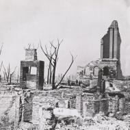 Ruins of Chicago Historical Society Building; Photograph, 1871 (ichi-02770) Ruins of Chicago Historical Society Building; Photograph, 1871 (ichi-02770)