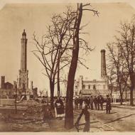 Chicago Waterworks after the Fire; from a Stereograph, 1871 (ichi-13918) Chicago Waterworks after the Fire; from a Stereograph, 1871 (ichi-13918)