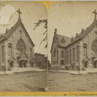 First Congregational Church; Copelin & Sons, Stereograph, ca. 1871 (ichi-22321) First Congregational Church; Copelin & Sons, Stereograph, ca. 1871 (ichi-22321)