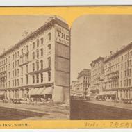 View of Booksellers' Row before the Fire; Lovejoy & Foster, Stereograph, ca. 1871 (ichi-29598) View of Booksellers' Row before the Fire; Lovejoy & Foster, Stereograph, ca. 1871 (ichi-29598)
