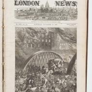 The Chicago Fire--The Randolph-Street Bridge; The Illustrated London News, October 11, 1871 (ichi-34682) The Chicago Fire--The Randolph-Street Bridge; The Illustrated London News, October 11, 1871 (ichi-34682)