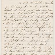 The Case of Kate Moran, 2; Letter of John Kennedy, 1872 (ichi-63798) The Case of Kate Moran, 2; Letter of John Kennedy, 1872 (ichi-63798)