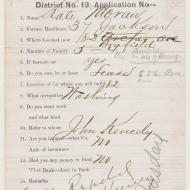 The Case of Kate Moran, 1; Application, 1872 (ichi-63799) The Case of Kate Moran, 1; Application, 1872 (ichi-63799)