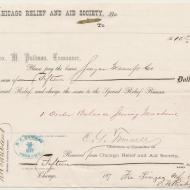 Special Relief; Order for Sewing Machine, July 27, 1872 (ichi-63801) Special Relief; Order for Sewing Machine, July 27, 1872 (ichi-63801)