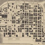 Map of the Rebuilt Downtown; from New Chicago, 1872 (ichi-64137) Map of the Rebuilt Downtown; from New Chicago, 1872 (ichi-64137)