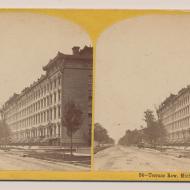 Terrace Row; Copelin & Melander, Stereograph, 1871 (ichi-64156) Terrace Row; Copelin & Melander, Stereograph, 1871 (ichi-64156)
