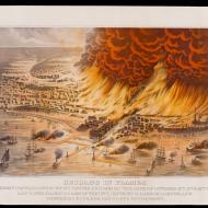 Chicago in Flames; Union Publishing Company, Lithograph, 1872 (ichi-64423) Chicago in Flames; Union Publishing Company, Lithograph, 1872 (ichi-64423)
