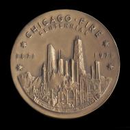 Centennial Fire Medal, 1971 (ichi-64427) Centennial Fire Medal, 1971 (ichi-64427)