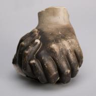 Hands Across the Flames; Marble Statue Fragment (ichi-64487) Hands Across the Flames; Marble Statue Fragment (ichi-64487)