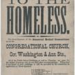 To The Homeless; Broadside, October 16, 1871 (ichi-06194)