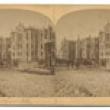 The Court House after the Fire; P. B. Greene, Stereograph, 1871 (ichi-64157)