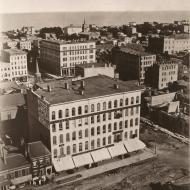 View from Court House Cupola, East/Southeast 1; Alexander Hesler, Photograph, 1858 (ichi-05736) View from Court House Cupola, East/Southeast 1; Alexander Hesler, Photograph, 1858 (ichi-05736)