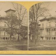 George F. Rumsey House before the Fire; P. B. Greene, Stereograph, ca. 1871 (ichi-29595)