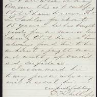 The Case of Lawrence Saddler, 3; Letter from T. F. Phillips, January 29, 1872 (ichi-63781)