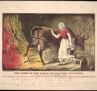 the great fire of chicago