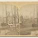 View Northeast toward the Water Tower after the Fire; Shaw, Stereograph, 1871 (ichi-64154)