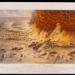 Chicago in Flames; Union Publishing Company, Lithograph, 1872 (ichi-64423)